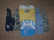 8szt Ubranek na lato- rozm.74