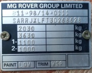 MG ZT 190 Rover 75 2.5 V6 zderzak, dwómasa, migacze, czesci