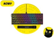 AJAZZ NK61 Klawiatura Mechaniczna Przewodowa Mini 60% RGB Gaming [Czarny]