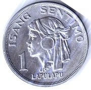 FILIPINY 1 sentimo 1968, KM# 196, UNC