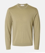 Bluza 100% merino Selected Homme rozm. S XL XXL lekki sweter wełniany 