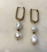 Kolczyki z pereł naturalnych