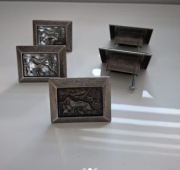Uchwyty do mebli porządne metalowe cena za całość . Retro, vintage 