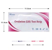38sztTesty owulacyjne paskowe LH – wysoka czułość 25 mlU/ml | szybki wynik