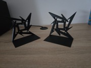 Podpórka na książki / płyty – logo Metallica