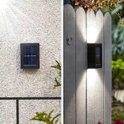 LAMPA SOLARNA LED ŚCIENNA ZEWNĘTRZNA KINKIET