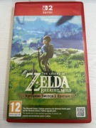 The Legend of Zelda Breath of the Wild Nintendo Switch 2 pudełkowa