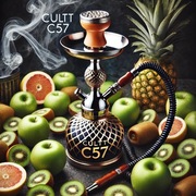 Melasa CulTt C57 Fajka wodna Shisha Szisha