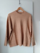 Jasnobrązowy sweter Stradivarius 