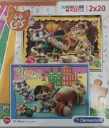 Puzzle 2x20el 44 Koty k-24758