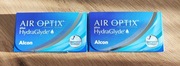 Soczewki kontaktowe AIR OPTIX plus HydraGlyde 6 szt. moc -3.25