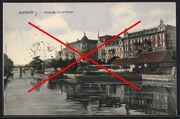 GLIWICE Gleiwitz, Klodnitz Kanal Hafen port 1911