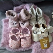 Buciki niechodki dla dziecka r. 19-20 (6par)