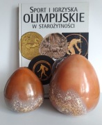 Duże ceramiczne jajo dinozaura + gratis książka