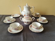 Serwis porcelanowy do kawy/herbaty - PRL.(37)