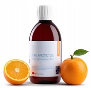 Eqology Pure Arctic Oil 300 ml Olej Omega-3 pomarańczowy EPA+DHA=1420 mg