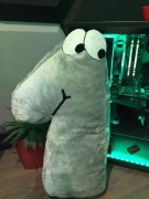 podusia wesoła literka "1"