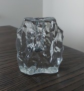 Vintage szklany wazon solifleur Germany lata 70-te 