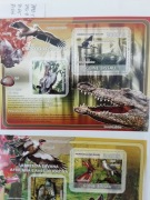 Gwinea Bissau 2008 Mi blok 645 ptak krokodyl idealna  pozycja