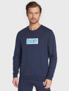 DKNY Longsleeve N5_6877_DKY Granatowy Regular Fit - rozmiar M