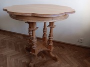 Stół drewniany orzech orzechowy vintage 