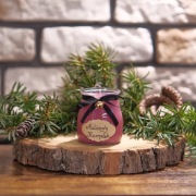 Świeca sojowa zapachowa Malinowy Karmelek 