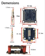 Stack FC H743 baro + ESC 70A 3S-8S dron FPV VTX DJI WALKSNAIL AVATAR ANALOG