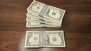 Nowy PAKIET DOLARÓW 500$ (5x100USD) Inwestycja $ Prezent - 500 BANKNOTÓW