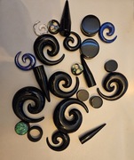 Zestaw tuneli i plugów  3/40mm 