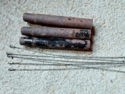 Stare szprychy i sztyce rowerowe przedwojenne 