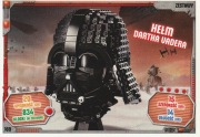 LEGO STAR WARS karta seria 3 HEŁM DARTHA VADERA