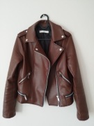 Brązowa damska ramoneska Mango 