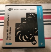 Wentylatory 120mm – 3x SilentiumPC Sigma HP 120 PWM