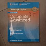 Cambridge English Complete Advanced Teacher's Book second edition