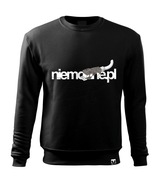 Bluza męska niemodne.pl - grafika TXT+ADAPTER