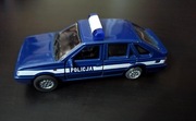 Samochód Policja Polonez Caro Plus Metalowy Model 43613 Welly
