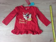 Nowa bluzka świąteczna r.80