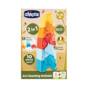 Chicco układanka wieża ze zwierzątkami 2w1 ECO+