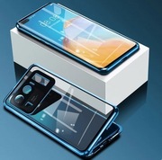 Metal etui magnet Xiaomi Mi 11 Ultra szkło dwustr