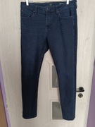 Spodnie dżinsowe jeans męskie SLIM ciemnogranatowe C&A rozmiar W36 L36
