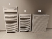 Grzejniki płytowy 700mm x 900mm + 2 grzejniki łazienkowe drabinkowe KORADO 