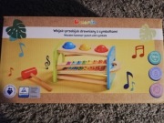 Drewniany wbijak plus cymbałki 