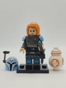 Minifigurka Bo-Katan Kryze z świata Gwiezdne Wojny Kompatybilna z LEGO
