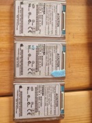 DYSK TWARDY 1.8 całą TOSHIBA MK6008GAH 60GB 3 SZTUKI ATA ZIF 