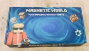 Minecraft Klocki Magnetyczne 100szt Zestaw Stem DIY Montessori 