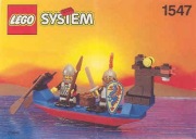 LEGO 1547 Black Knight's Boat Castle