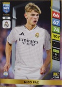 PANINI FIFA 365 2025 Nico Paz Real Madryt 