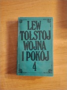 Wojna i pokój – Lew Tołstoj – komplet 4 tomów