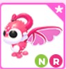 Neon cupid dragon adopt me roblox pet