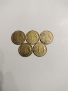 5x -1 grosz 2002r. 